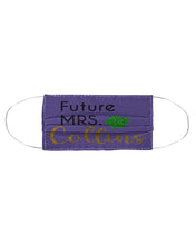 Load image into Gallery viewer, Shamrock Future Mrs Collins St Patrick's Day Cloth Face Mask