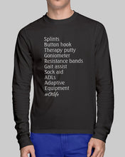Load image into Gallery viewer, Splints Button Hook Therapy Putty Goniometer Resistance Bands Unisex Long Sleeve