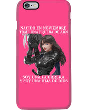 Load image into Gallery viewer, Nacido En Noviembre Tome Una Prueba De Ad Birthday Gift Phone case