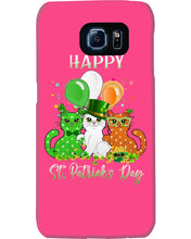 Load image into Gallery viewer, Lovely Cat And Balloons Happy St Patrick's Day Gift For Cat Lovers Phone case