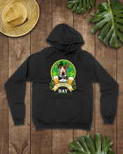 Load image into Gallery viewer, Bull Terrier With Beer Celebrate St Patrick's Day Gift For Dog Lovers Hoodie
