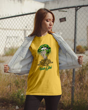 Load image into Gallery viewer, Keep Silent Sparkling Green Lips St Patrick's Day Gift Guys Tee