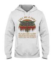 Load image into Gallery viewer, Sing Me A Song Dragonfly Retro Vintage Hoodie