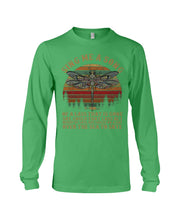Load image into Gallery viewer, Sing Me A Song Dragonfly Retro Vintage Unisex Long Sleeve