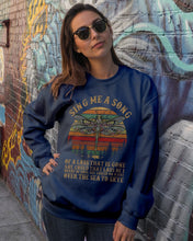 Load image into Gallery viewer, Sing Me A Song Dragonfly Retro Vintage Sweatshirt