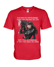 Load image into Gallery viewer, Nacido En Noviembre Tome Una Prueba De Ad Birthday Gift Guys V-Neck