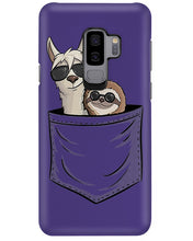 Load image into Gallery viewer, Cool Llama And Sloth In Pocket Meaningful Gift Phone case