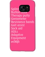 Load image into Gallery viewer, Splints Button Hook Therapy Putty Goniometer Resistance Bands Phone case