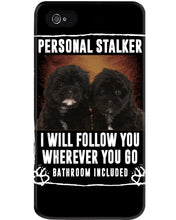 Load image into Gallery viewer, Black Pooshi Black Shipoo Personal Stalker St. Patrick's Day Printed Mug Phone case