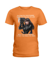 Load image into Gallery viewer, Nacido En Noviembre Tome Una Prueba De Ad Birthday Gift Ladies Tee