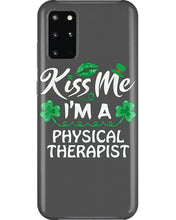 Load image into Gallery viewer, Physical Therapist Green Lip Shamrock St. Patrick's Day Color Changing Mug Phone case