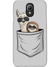 Load image into Gallery viewer, Cool Llama And Sloth In Pocket Meaningful Gift Phone case