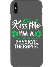 Load image into Gallery viewer, Physical Therapist Green Lip Shamrock St. Patrick's Day Color Changing Mug Phone case