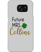 Load image into Gallery viewer, Shamrock Future Mrs Collins St Patrick's Day Phone case