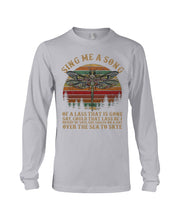 Load image into Gallery viewer, Sing Me A Song Dragonfly Retro Vintage Unisex Long Sleeve