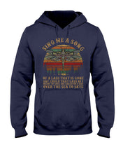Load image into Gallery viewer, Sing Me A Song Dragonfly Retro Vintage Hoodie