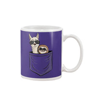 Load image into Gallery viewer, Cool Llama And Sloth In Pocket Meaningful Gift Mug