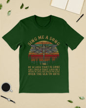 Load image into Gallery viewer, Sing Me A Song Dragonfly Retro Vintage Guys Tee