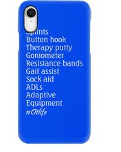 Load image into Gallery viewer, Splints Button Hook Therapy Putty Goniometer Resistance Bands Phone case