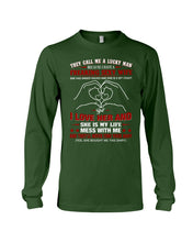 Load image into Gallery viewer, They Call Me A Lucky Man Gift For Husband Unisex Long Sleeve