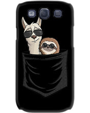 Load image into Gallery viewer, Cool Llama And Sloth In Pocket Meaningful Gift Phone case
