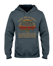 Load image into Gallery viewer, Sing Me A Song Dragonfly Retro Vintage Hoodie