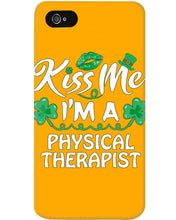 Load image into Gallery viewer, Physical Therapist Green Lip Shamrock St. Patrick's Day Color Changing Mug Phone case