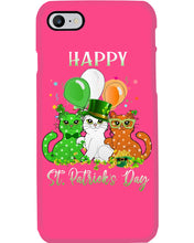 Load image into Gallery viewer, Lovely Cat And Balloons Happy St Patrick's Day Gift For Cat Lovers Phone case