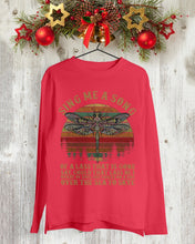 Load image into Gallery viewer, Sing Me A Song Dragonfly Retro Vintage Unisex Long Sleeve