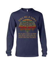 Load image into Gallery viewer, Sing Me A Song Dragonfly Retro Vintage Unisex Long Sleeve
