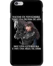 Load image into Gallery viewer, Nacido En Noviembre Tome Una Prueba De Ad Birthday Gift Phone case