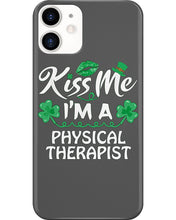 Load image into Gallery viewer, Physical Therapist Green Lip Shamrock St. Patrick's Day Color Changing Mug Phone case