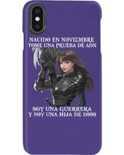 Load image into Gallery viewer, Nacido En Noviembre Tome Una Prueba De Ad Birthday Gift Phone case