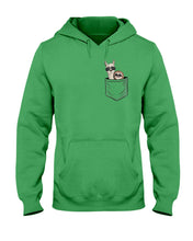 Load image into Gallery viewer, Cool Llama And Sloth In Pocket Meaningful Gift Hoodie