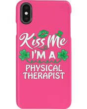 Load image into Gallery viewer, Physical Therapist Green Lip Shamrock St. Patrick's Day Color Changing Mug Phone case