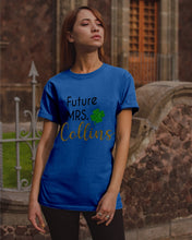 Load image into Gallery viewer, Shamrock Future Mrs Collins St Patrick's Day Guys Tee