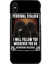 Load image into Gallery viewer, Black Pooshi Black Shipoo Personal Stalker St. Patrick's Day Printed Mug Phone case