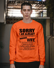 Load image into Gallery viewer, She's My Whole World Gift For Husband Sweatshirt
