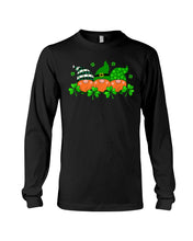 Load image into Gallery viewer, Gnome With Ginger Beard Shamrock St. Patrick's Day Printed Mug Unisex Long Sleeve