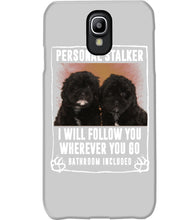 Load image into Gallery viewer, Black Pooshi Black Shipoo Personal Stalker St. Patrick's Day Printed Mug Phone case
