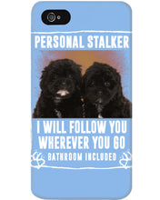 Load image into Gallery viewer, Black Pooshi Black Shipoo Personal Stalker St. Patrick's Day Printed Mug Phone case