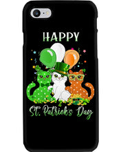 Load image into Gallery viewer, Lovely Cat And Balloons Happy St Patrick's Day Gift For Cat Lovers Phone case