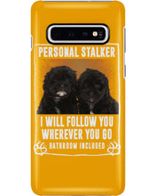 Load image into Gallery viewer, Black Pooshi Black Shipoo Personal Stalker St. Patrick's Day Printed Mug Phone case