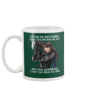 Load image into Gallery viewer, Nacido En Noviembre Tome Una Prueba De Ad Birthday Gift Mug