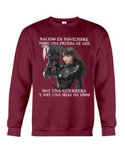 Load image into Gallery viewer, Nacido En Noviembre Tome Una Prueba De Ad Birthday Gift Sweatshirt