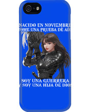 Load image into Gallery viewer, Nacido En Noviembre Tome Una Prueba De Ad Birthday Gift Phone case