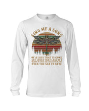 Load image into Gallery viewer, Sing Me A Song Dragonfly Retro Vintage Unisex Long Sleeve