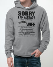 Load image into Gallery viewer, She's My Whole World Gift For Husband Hoodie