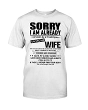 Load image into Gallery viewer, She's My Whole World Gift For Husband Guys Tee