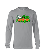 Load image into Gallery viewer, Gnome With Ginger Beard Shamrock St. Patrick's Day Printed Mug Unisex Long Sleeve